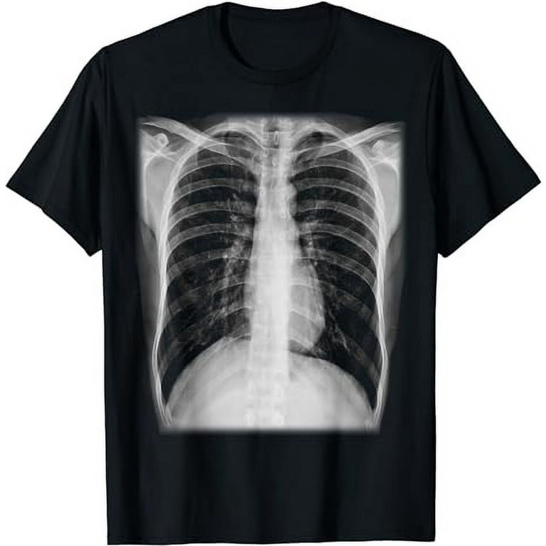 Skeleton Chest X-Ray Easy Costume T-Shirt Skeleton Chest X-Ray Easy Costume T-Shirt