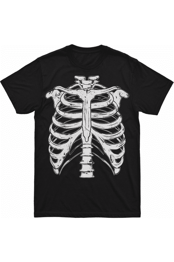 Skeleton Chest X-Ray Easy Costume T-Shirt