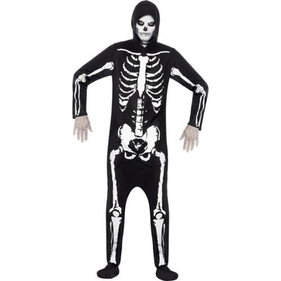 Library Week Costume Smiffys Skeleton Bones Adult Costume Large Male - Walmart.com