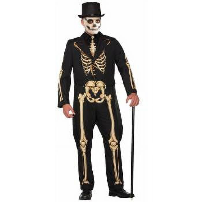 Skeleton Costume Formal Mens Day of the Dead Suit Skeleton Costume Formal Mens Day of the Dead Suit