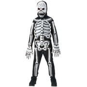 Rubies Glow in the Dark Skeleton Costume for Kids, Boys Small