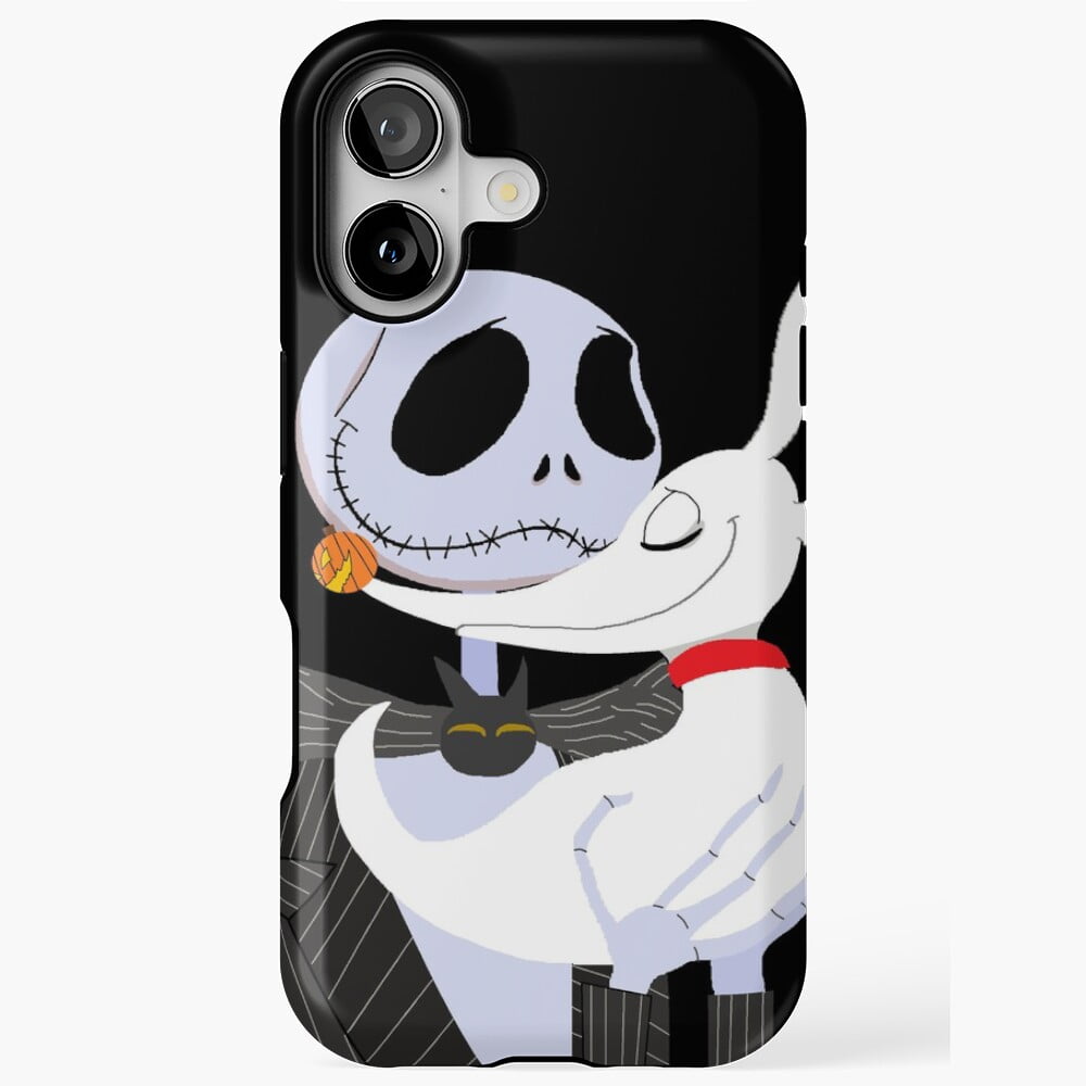 Skeleton Couple Cuddling Protective Cover for iPhone 11-17 Pro Max ...