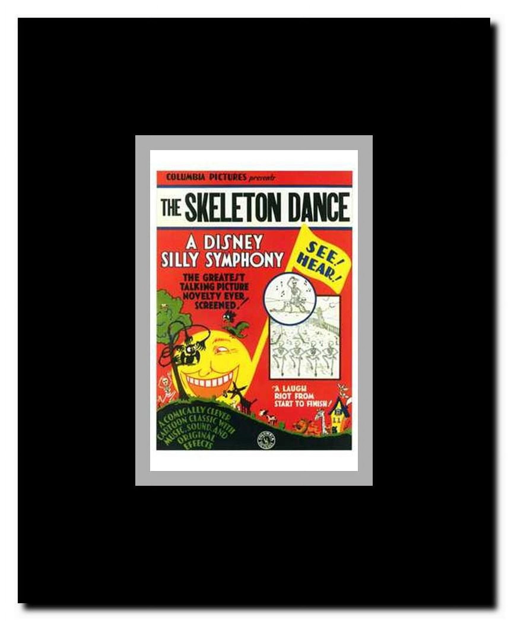 Skeleton Dance Framed Movie Poster