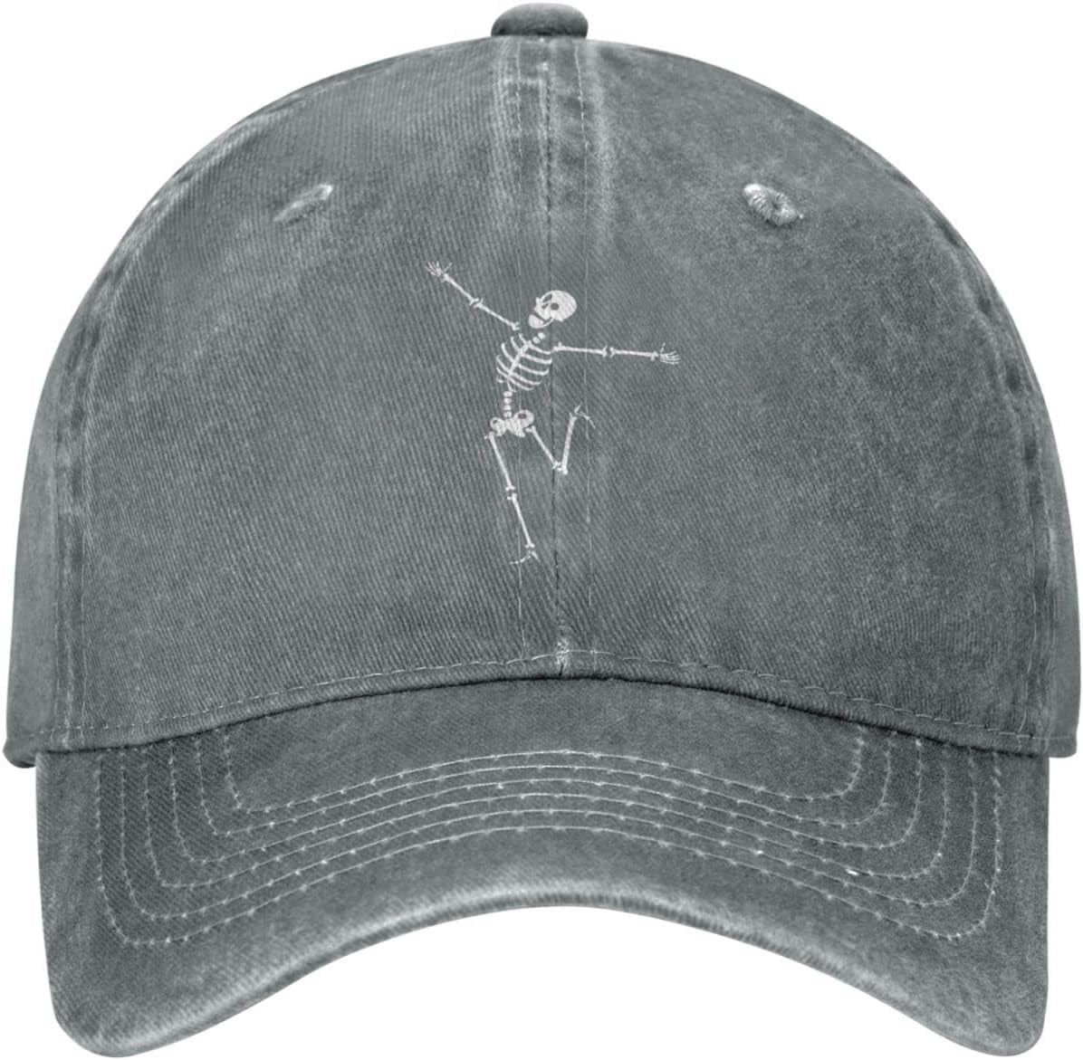 Skeleton Dancing Vintage Distressed Adjustable Washed Mens  display picture 3