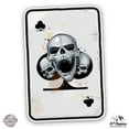 thumbnail image 1 of Skeleton Deck of Cards - 3" Vinyl Sticker - For Car Laptop I-Pad Phone Helmet Hard Hat - Waterproof Decal, 1 of 1
