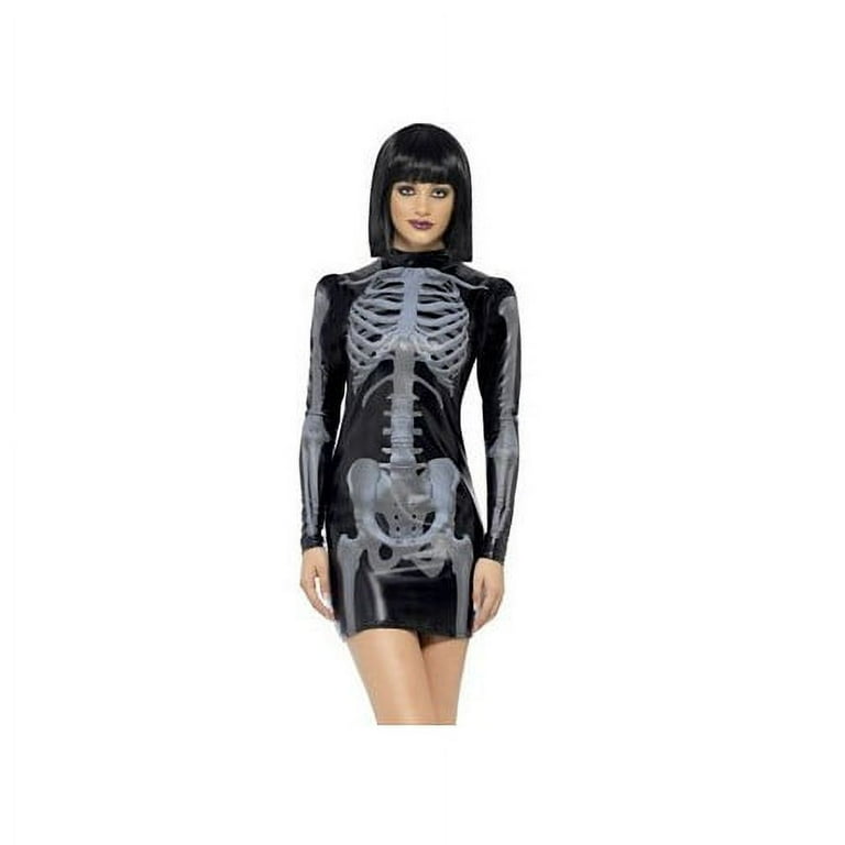 Fever Skeleton Costume Black Adult Fever Skeleton Costume Black Adult