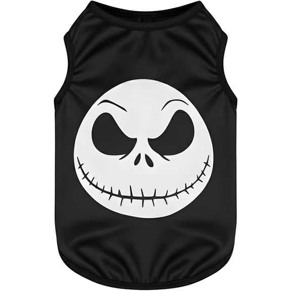 Skeleton Face Cape for Dogs - Small Large XXL Tux Spooky Cosplay Halloween Costumes Christmas, XL