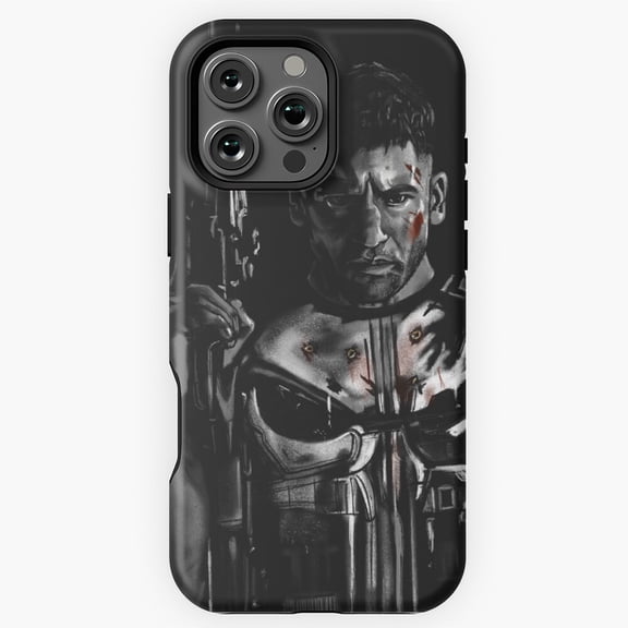 Skeleton Face Phone Case for iPhone 16 15 14 13 12 11 Pro Max M5905574