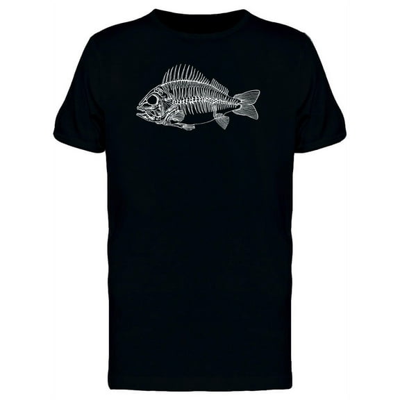 Skeleton Fish T-Shirt Men -Image by Shutterstock, Male 3X-Large