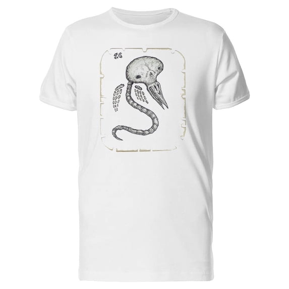 Skeleton Funny Bird. Tarot 26 Tee Men's -Image by Shutterstock