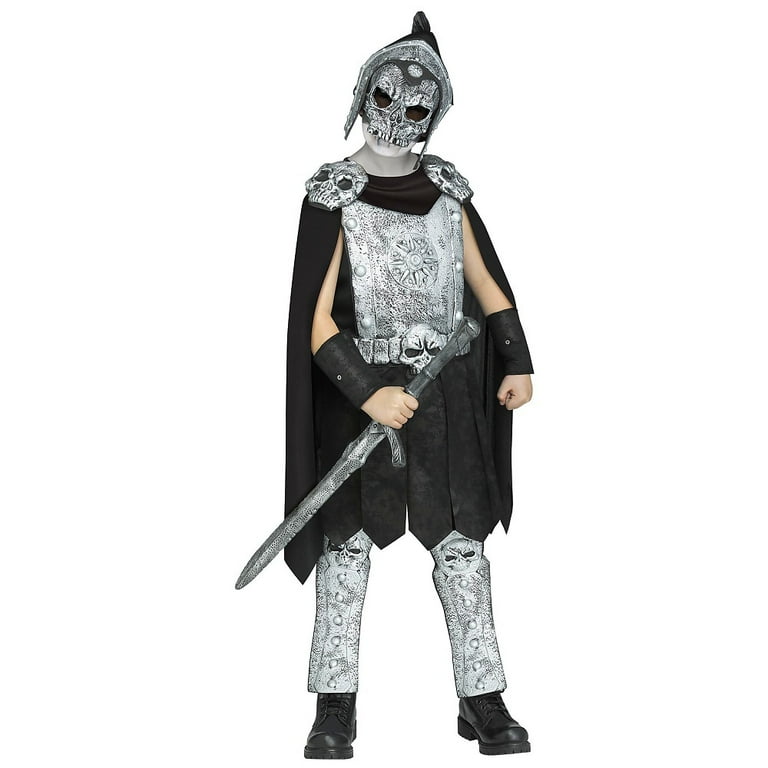Skeleton Gladiator Child Costume Small Walmart