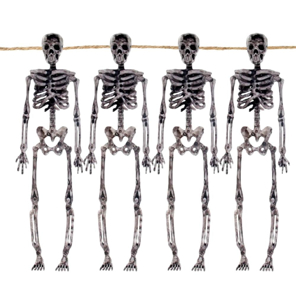 Skeleton Halloween Decor Realistic Spooky Scary Skeletons 7 Inch