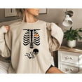 thumbnail image 1 of Skeleton Halloween Maternity Sweatshirt, Funny Pregnancy Announcement Sweat 2024, Mommy to Be , Pregnant Women Shirt, Fall New Mom Sweater, 1 of 5