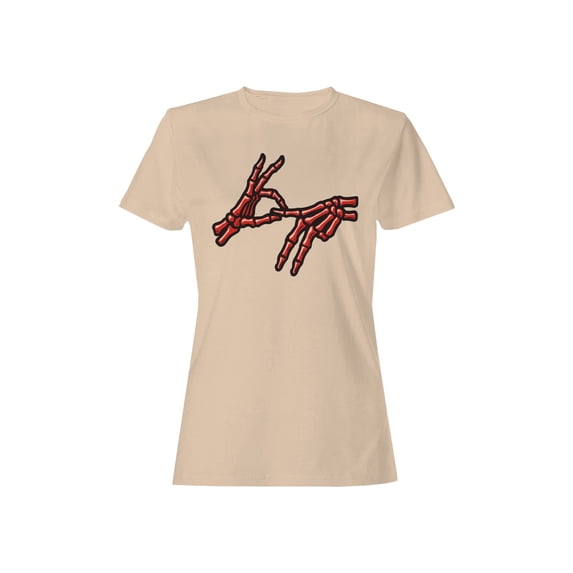 Skeleton Hand "OK" Gesture Women's T-shirt