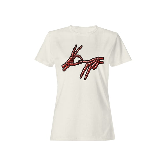 Skeleton Hand "OK" Gesture Women's T-shirt