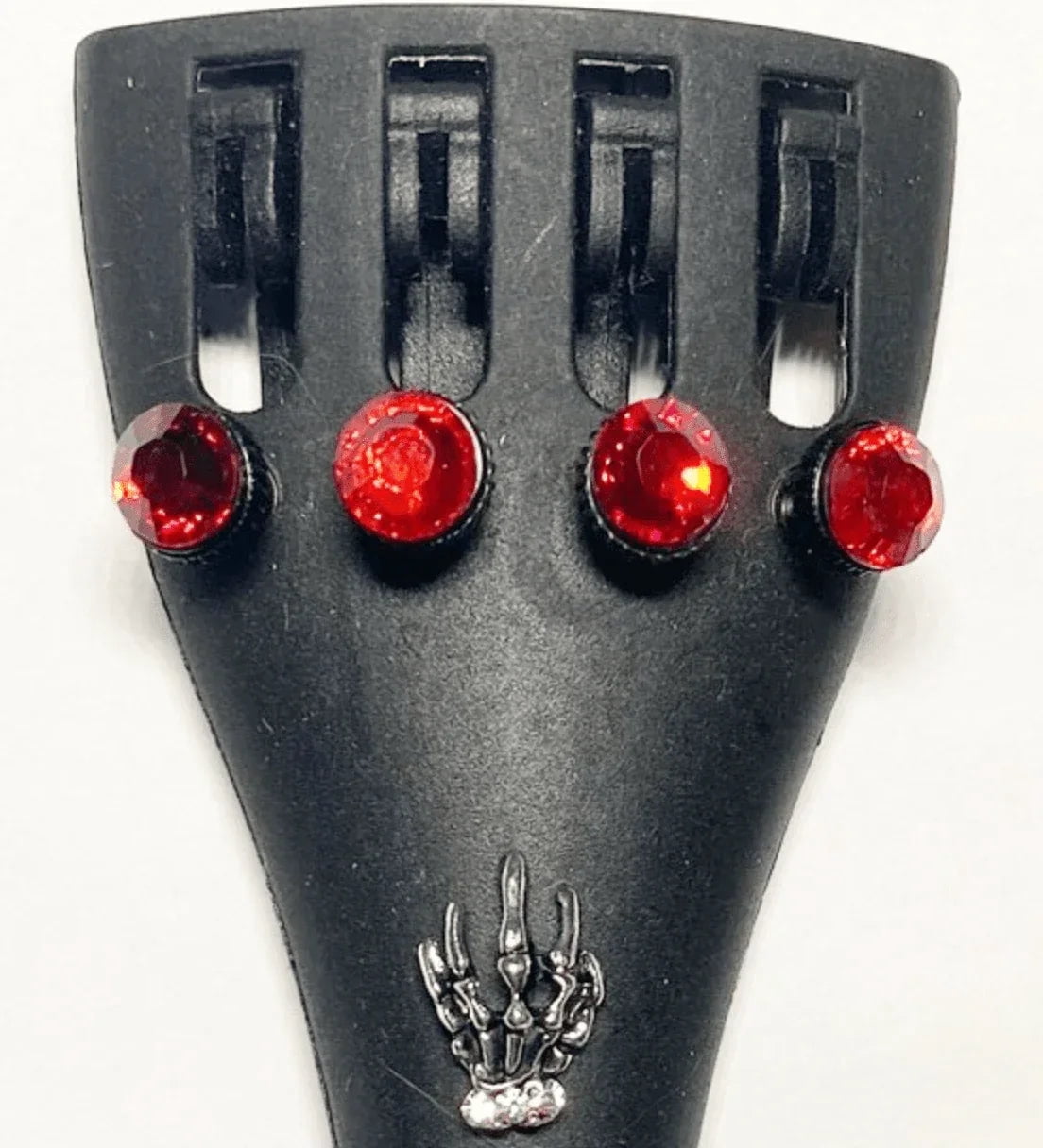 Rozanna's Violins Violin Tailpiece Skeleton Hand.