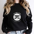 thumbnail image 1 of Skeleton Head Rider Graphic Tee, Funny Biker Skeleton Head SW18552 Unisex Sweatshirt, Up to Size 5XL, 1 of 2