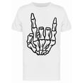 thumbnail image 1 of Skeleton Horn Hand Tee Men's -Image by Shutterstock, 1 of 2