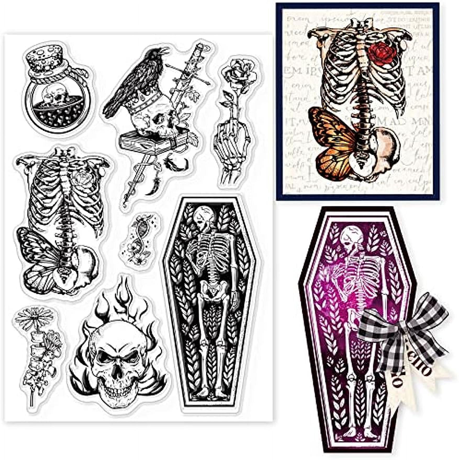 GLOBLELAND Sports Theme Gymnastics Clear Stamps - Silicone Stamps For Card Making, Scrapbooking & DIY Crafts