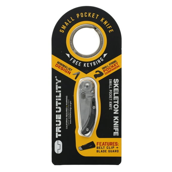 Skeleton Knife 1.5 in with Keyring