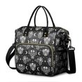 thumbnail image 1 of Skeleton and Moon Gothic Pattern Insulated Leakproof Lunch Box for Women, Large Lunch Bag for Tween Teen Adult, Loncheras Para Mujer for Work Beach Travel Picnic Camping, 1 of 4
