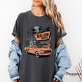 thumbnail image 1 of Skeleton Motel Halloween Shirt, Vintage Road Halloween Skeletons Shirt,Retro Spooky Shirt, 1 of 5