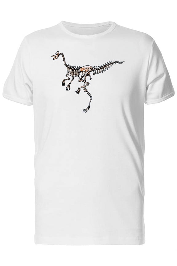 Skeleton Of A Coelophysis T-Shirt Men -Image by Shutterstock, Male Large