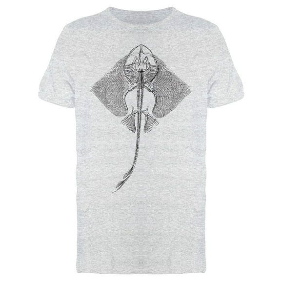 Skeleton Of The Ray T-Shirt Men -Image by Shutterstock, Male x-Large