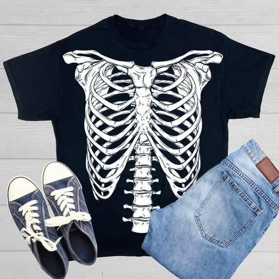 Skeleton Outfit Sarcastic Humor Graphic Tees Gift For Mens Novelty Funny T Shirt