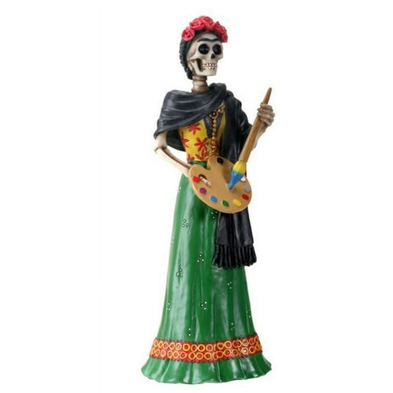 Skeleton Painting Day of the Dead Dia de Los Muertos Figurine