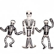 Skeleton Plush Toy-15.7" Skull Plushies Prank Skeleton Stuffed Animal Toys Halloween Plush Decor Birthday Gifts for Kids