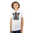 thumbnail image 1 of Skeleton Rib Cage Cute Set His Hers Women's Plus Size Graphic Tee Brisco Brands 2X, 1 of 5