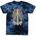 thumbnail image 1 of Skeleton Rib Cage Tie Dye T-Shirt Men Women Unisex, 1 of 2