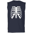 thumbnail image 1 of Skeleton Ribs Adult Sleeveless Tee, 1 of 3