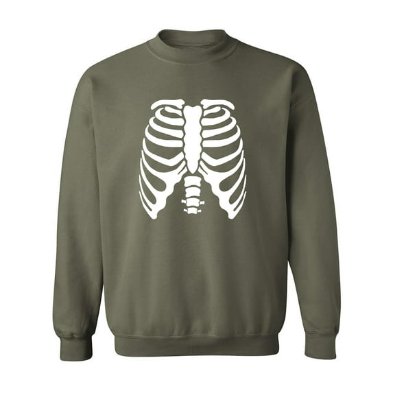 Skeleton Ribs Crewneck Sweatshirt
