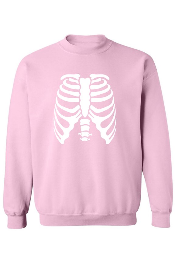Skeleton Ribs Crewneck Sweatshirt