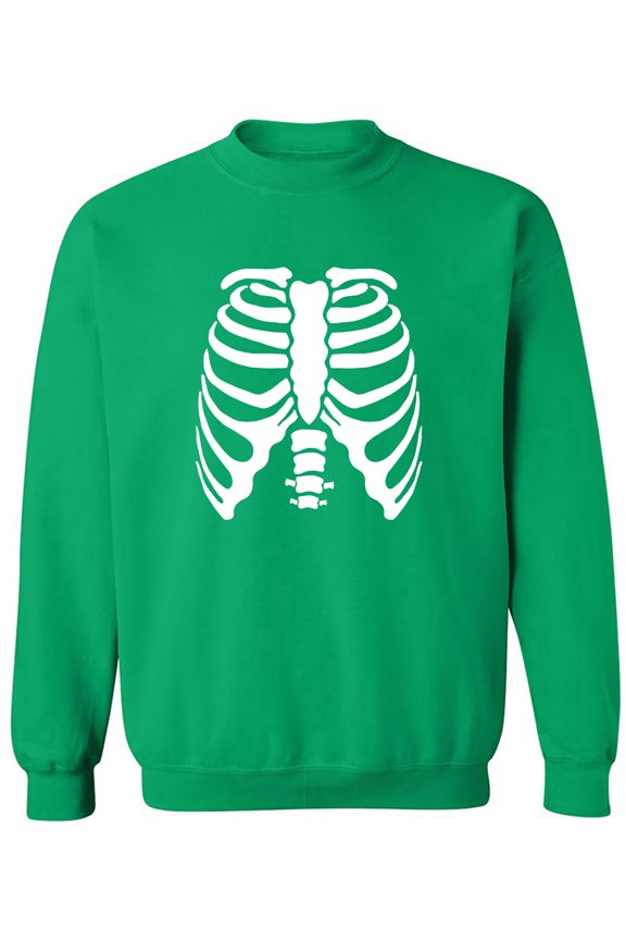 Skeleton Ribs Crewneck Sweatshirt