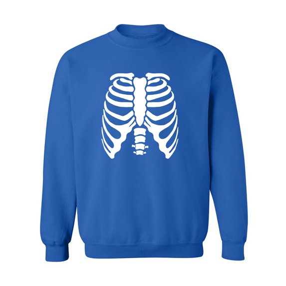 Skeleton Ribs Crewneck Sweatshirt