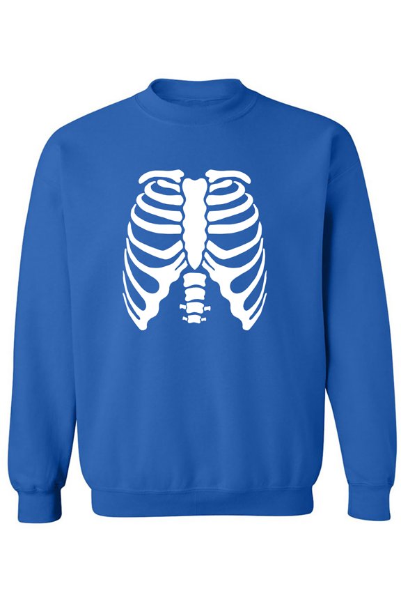 Skeleton Ribs Crewneck Sweatshirt