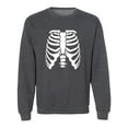 thumbnail image 1 of Skeleton Ribs Crewneck Sweatshirt, 1 of 3