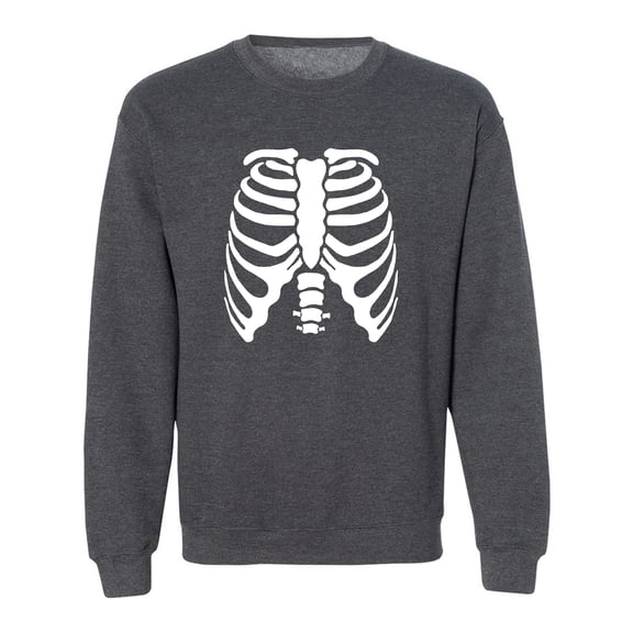 Skeleton Ribs Crewneck Sweatshirt