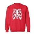 thumbnail image 1 of Skeleton Ribs Crewneck Sweatshirt, 1 of 3