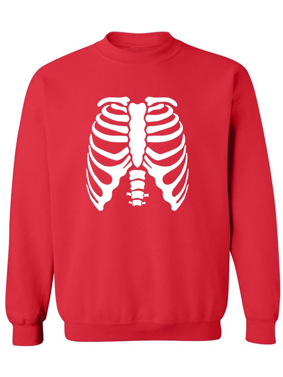 Skeleton Ribs Crewneck Sweatshirt