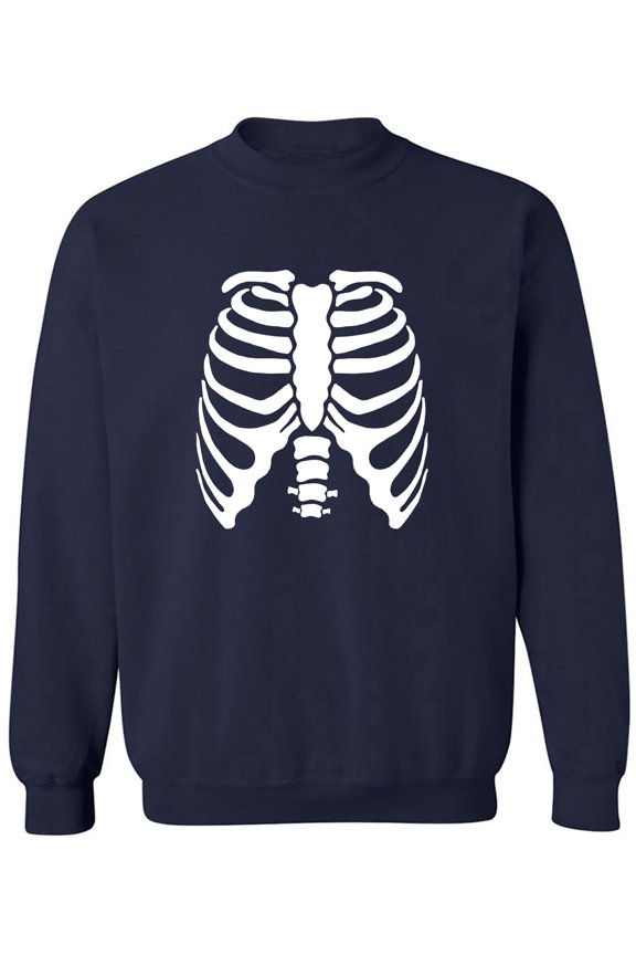 Skeleton Ribs Crewneck Sweatshirt
