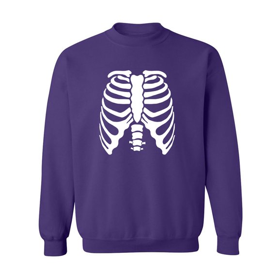 Skeleton Ribs Crewneck Sweatshirt