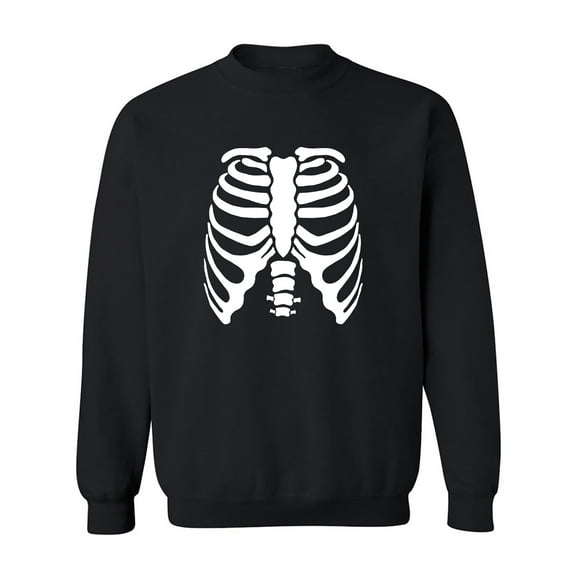 Skeleton Ribs Crewneck Sweatshirt
