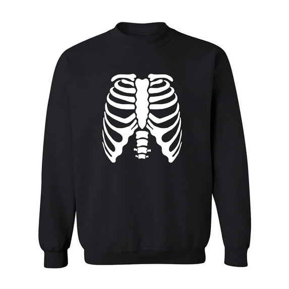 Skeleton Ribs Crewneck Sweatshirt