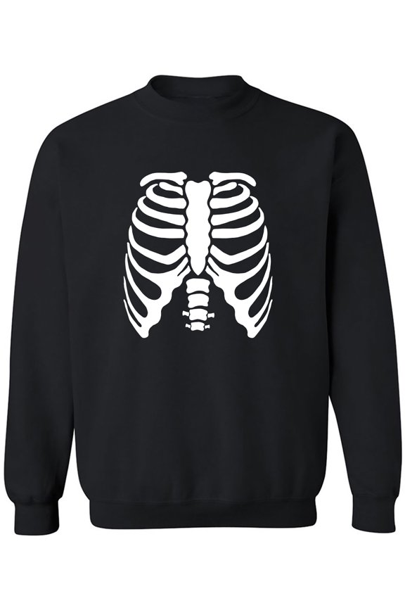 Skeleton Ribs Crewneck Sweatshirt