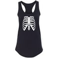 thumbnail image 1 of Skeleton Ribs Racerback Tank, 1 of 2