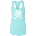 thumbnail image 1 of Skeleton Ribs Racerback Tank, 1 of 3
